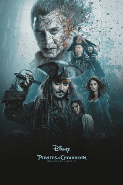 Pirates Of The Caribbean Dead Men Tell No Tales 2017 Movie Poster