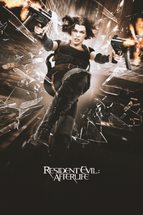 Resident Evil Afterlife 2010 Movie Poster