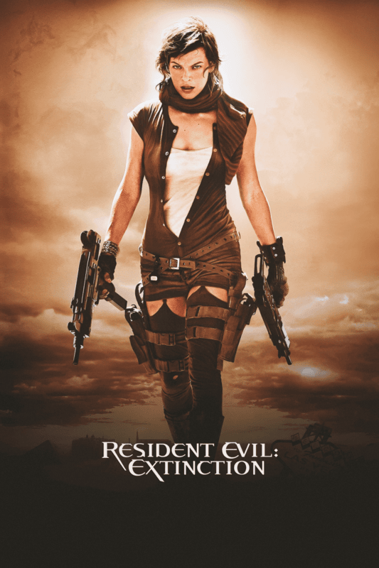 Resident Evil Extinction 2007 Movie Poster