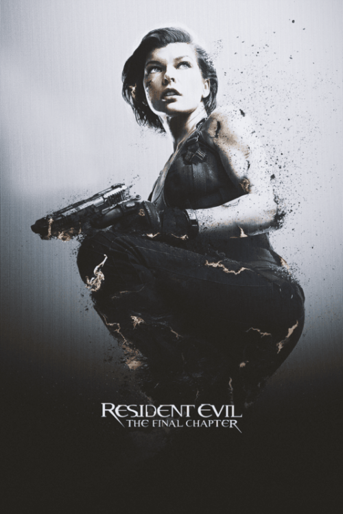 Resident Evil The Final Chapter 2016 Movie Poster