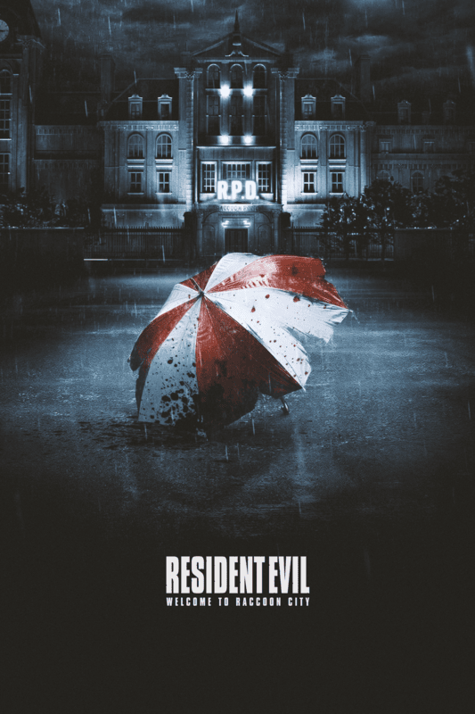 Resident Evil Welcome To Raccoon City 2021 Movie Poster