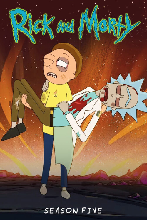 Rick And Morty 2013 Season 5 TV Show Poster