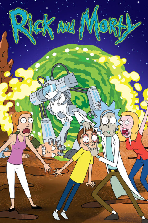 Rick And Morty 2013 TV Show Poster