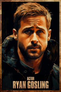 Ryan Gosling Acting Poster