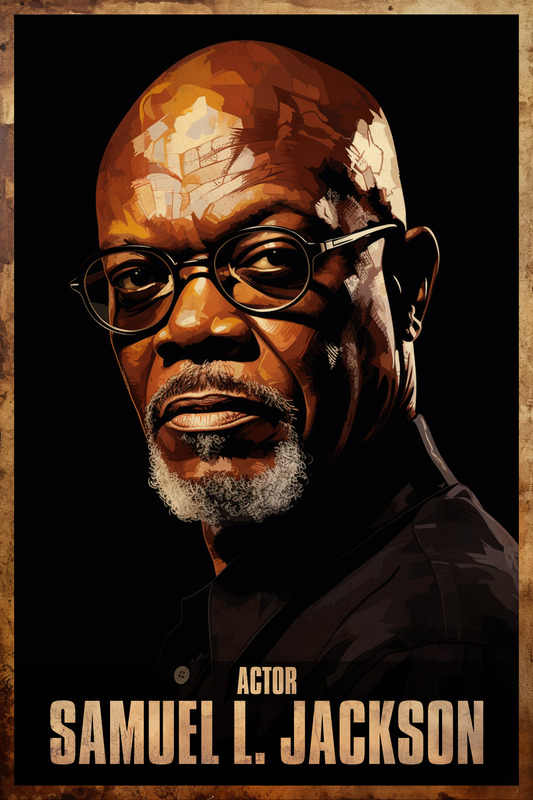 Samuel L. Jackson Acting Poster