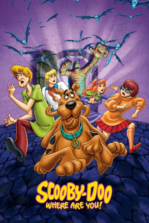 Scooby Doo Where Are You 1969 Cartoon Poster