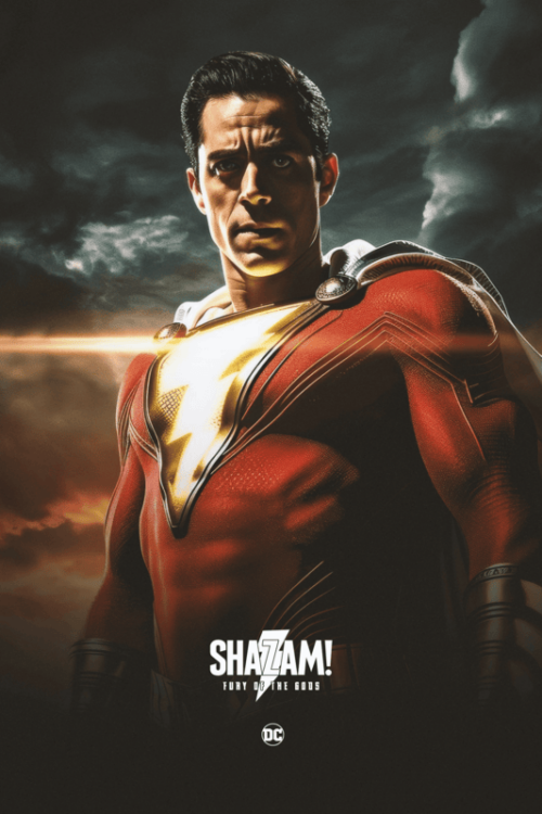 Shazam Fury Of The Gods 2023 Movie Poster