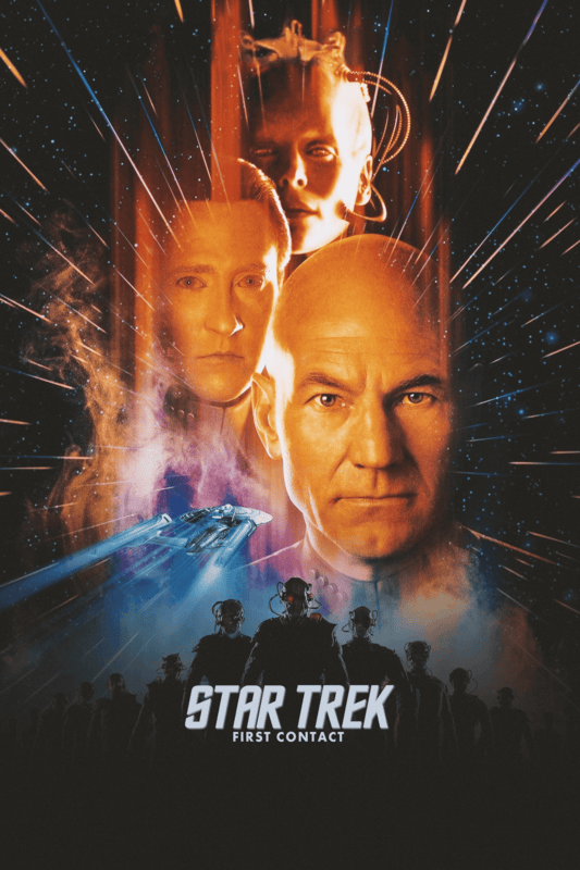 Star Trek First Contact 1996 Movie Poster