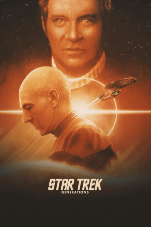 Star Trek Generations 1994 Movie Poster