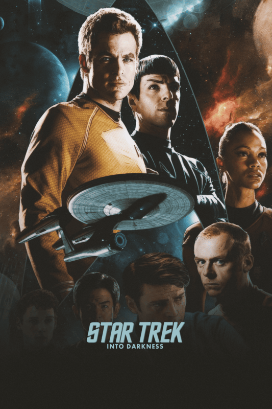 Star Trek Into Darkness 2013 Movie Poster