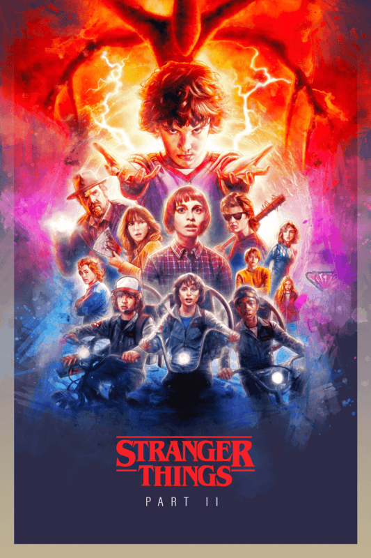 Stranger Things 2016 Season 2 Movie Poster