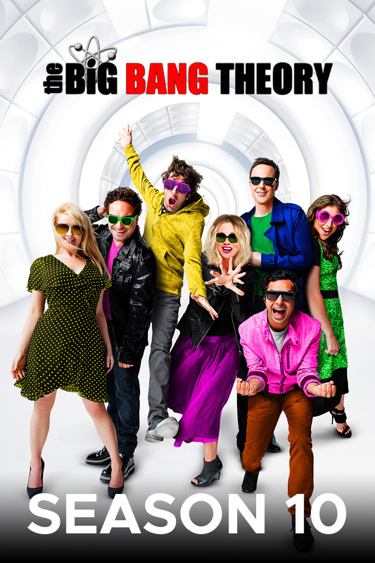 The Big Bang Theory 2007 Season 10 TV Show Poster