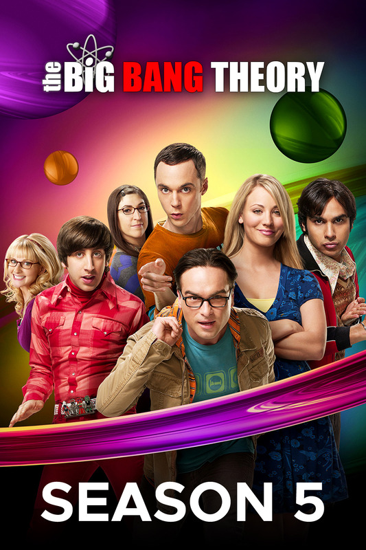 The Big Bang Theory 2007 Season 5 TV Show Poster