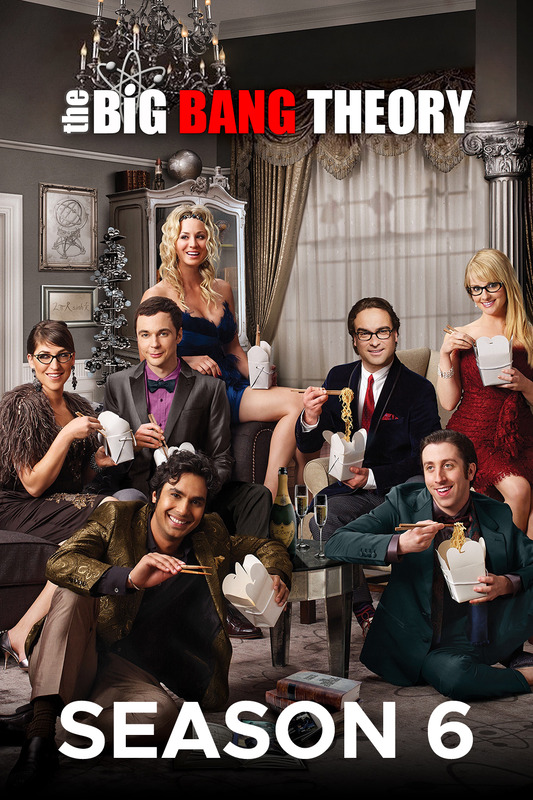 The Big Bang Theory 2007 Season 6 TV Show Poster