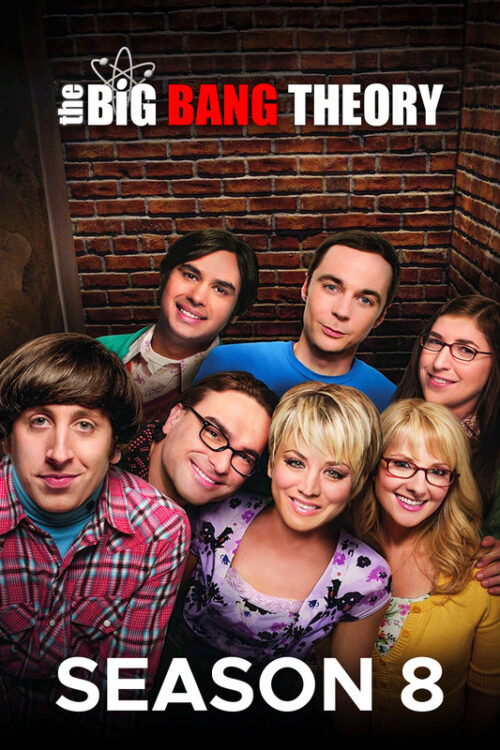 The Big Bang Theory 2007 Season 8 TV Show Poster