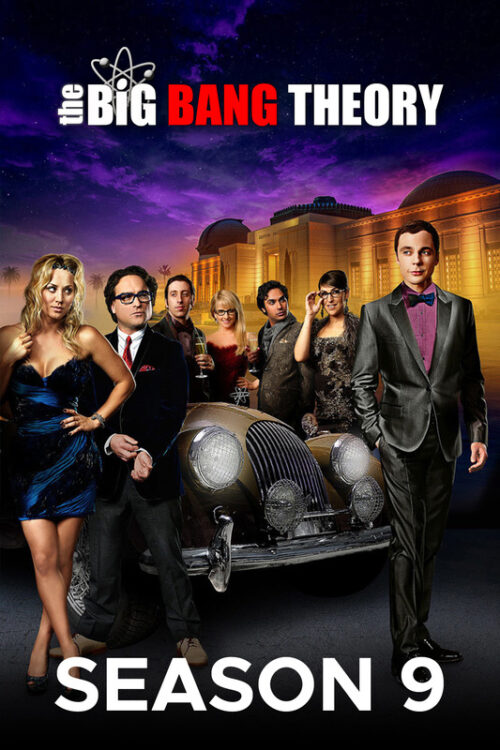 The Big Bang Theory 2007 Season 9 TV Show Poster