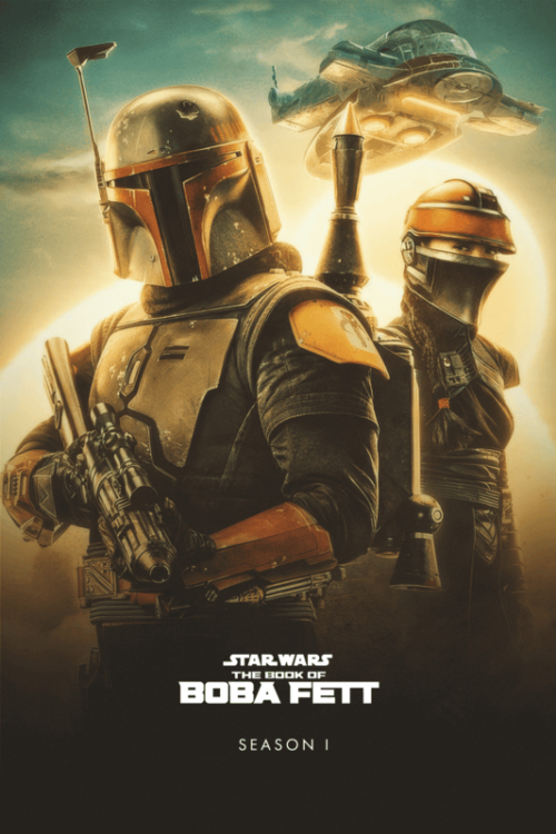 The Book Of Boba Fett 2021 Season 1 Movie Poster