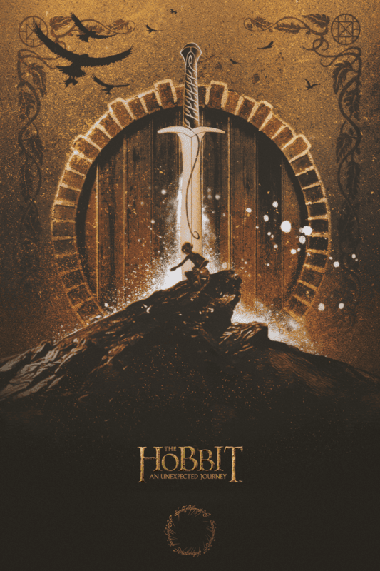 The Hobbit An Unexpected Journey 2012 Movie Poster