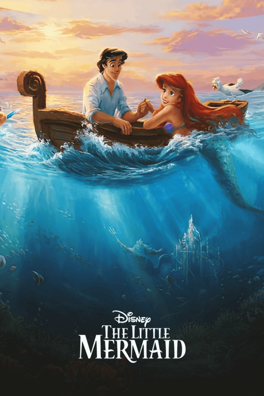 The Little Mermaid (1989) Poster