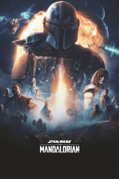 The Mandalorian 2019 Movie Poster