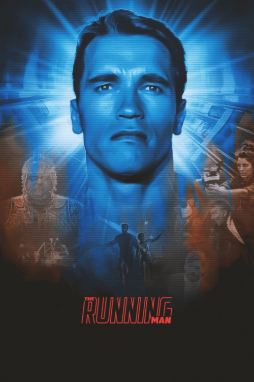 The Running Man 1987 Movie Poster