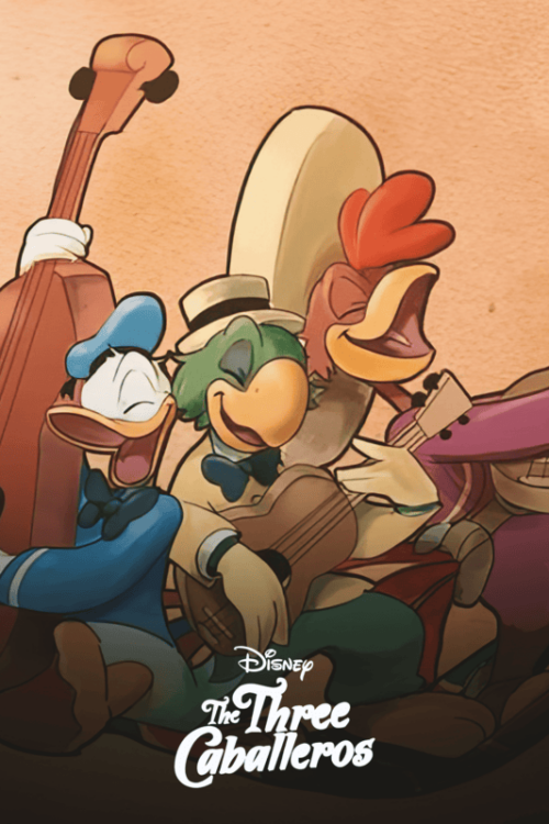 The Three Caballeros (1944) Poster