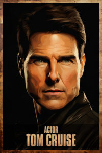 Tom Cruise Acting Poster