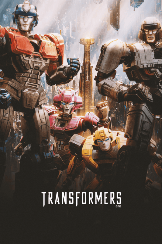 Transformers One 2024 Movie Poster