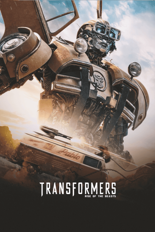 Transformers Rise Of The Beasts 2023 Movie Poster