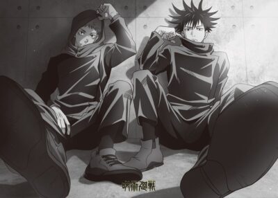 Yuji & megumi jujutsu kaisen poster