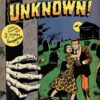 Adventure Into The Unknown Vintage Horror Comic Poster