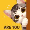 Are You Pooping Tabby Cat Poster