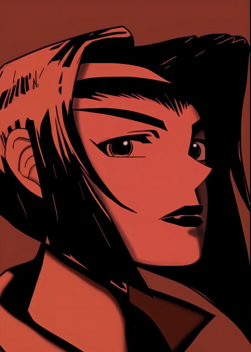 Faye valentine cowboy bebop anime & manga poster