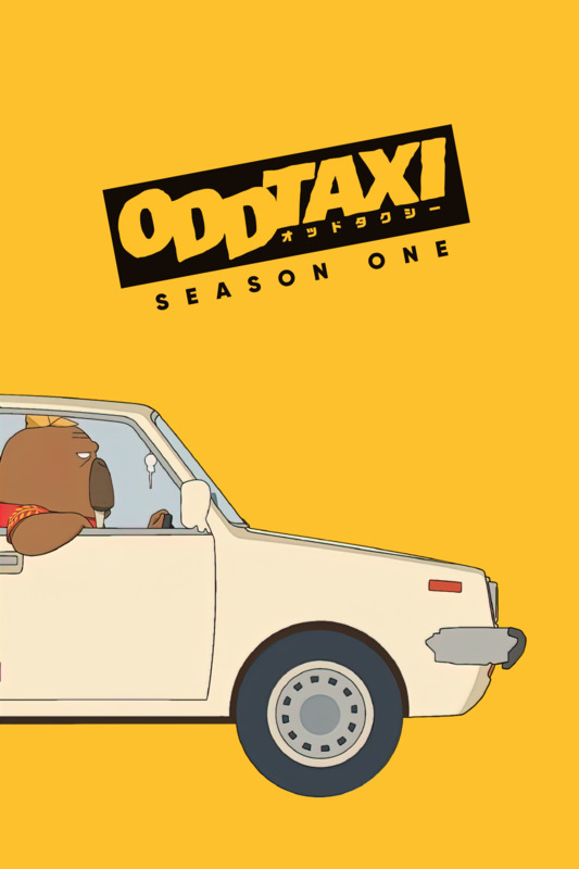 ODDTAXI 2021 Season Anime & Manga Poster