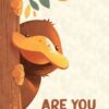 Platypus Peeking Are You Pooping Poster