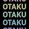 Retro Pastel Otaku Text Poster