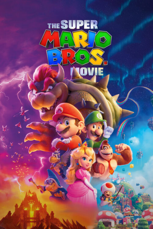 The super mario bros. movie poster