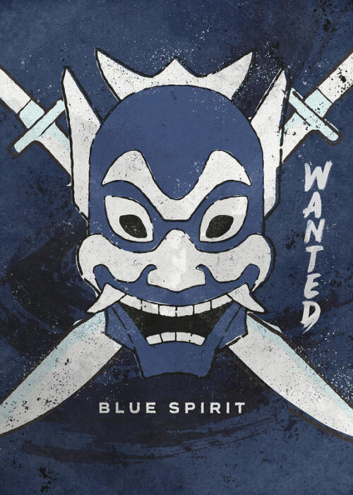 Blue spirit avatar poster