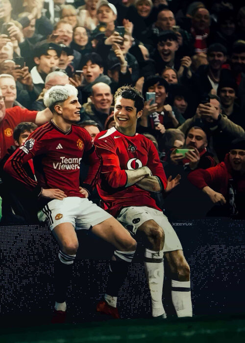 Garnacho x cr7