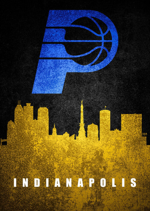 Indianapolis city skyline