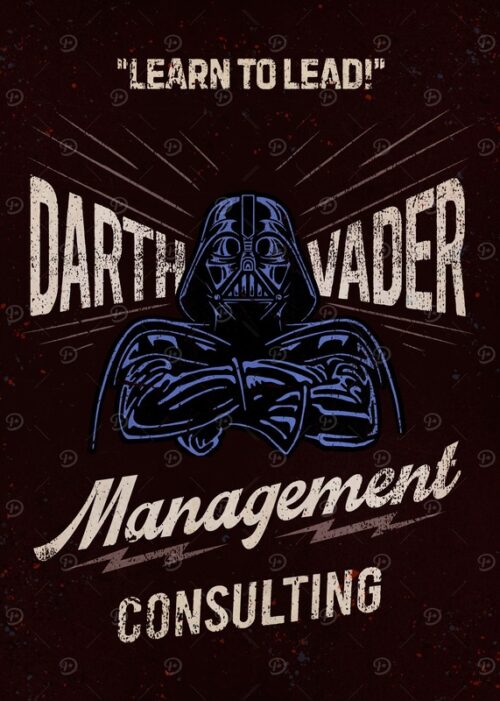 Learn to lead starwars poster