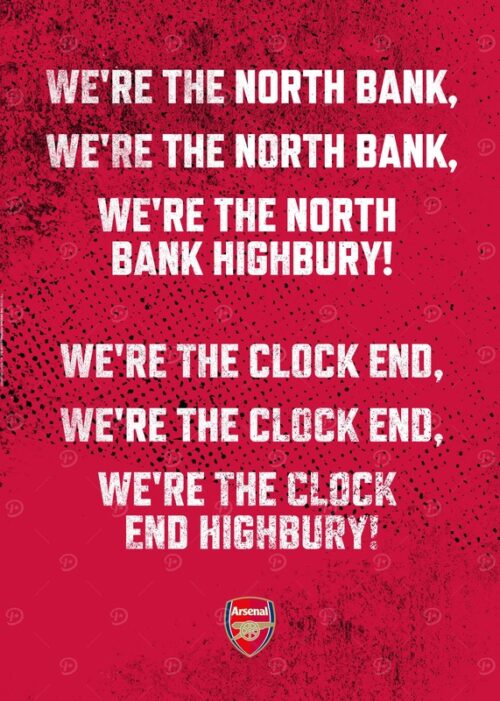 North bank clock end
