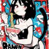 Sexy Cat Girl Ramen Graffiti Poster