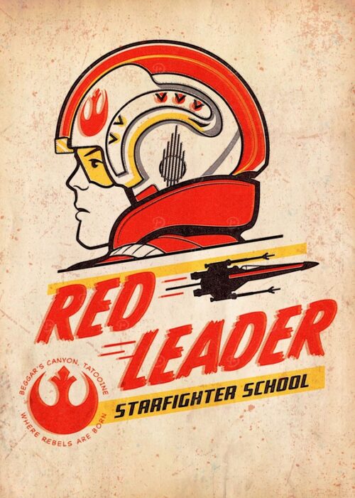 Starfighter school starwars poster