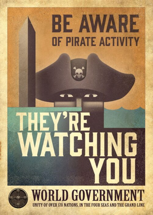 Theyre watching you poster