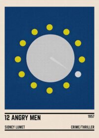 12 Angry Men Minimalist Poster
