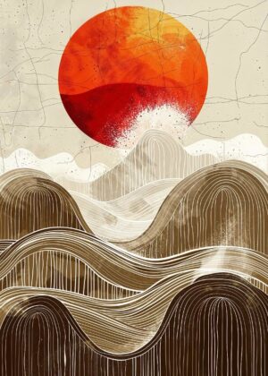 Amber Waves Poster