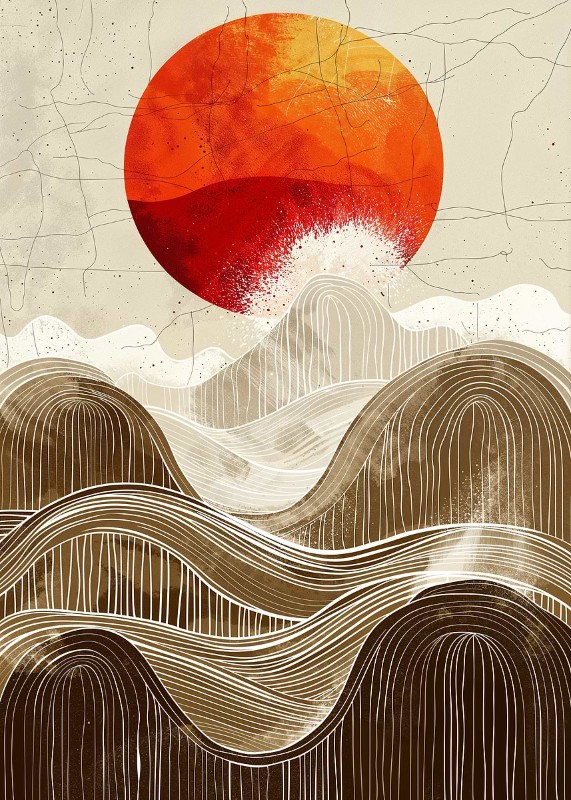 Amber Waves Poster