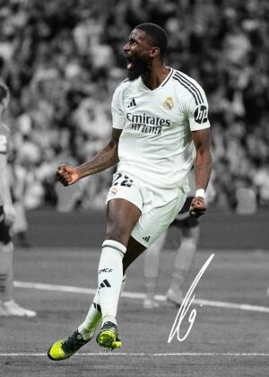 Antonio Rudiger Soccer Poster