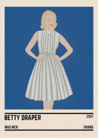 Betty Draper Mad Men Poster